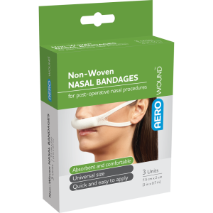 AeroWound Nasal Sling Bandage Box/3