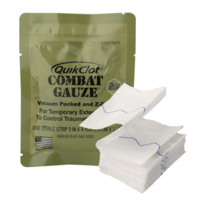 QUIKCLOT Haemostatic Combat Gauze 7.5cm x 3.65M SHORT-DATED