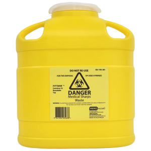 AEROHAZARD Sharps Disposal Container 5L